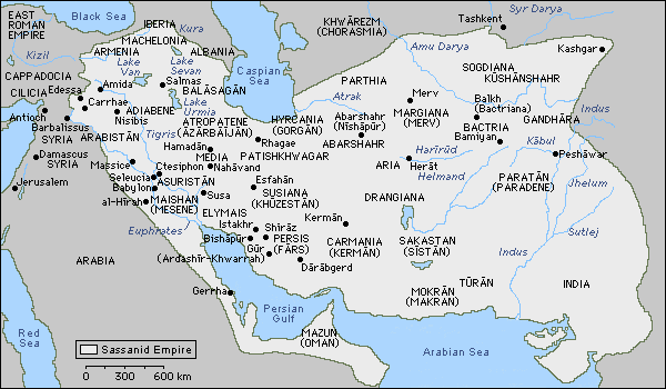 Islamic World Map 7th Century